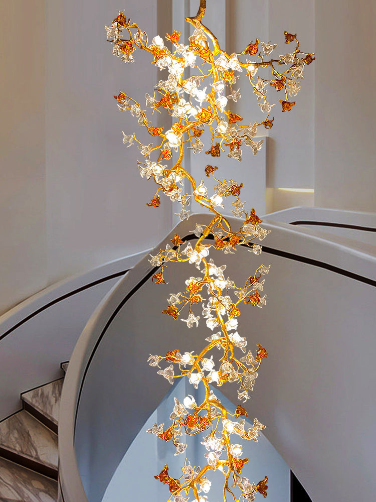 Luxury Villa Elegant Villa Blossom and Branch Chandelier,