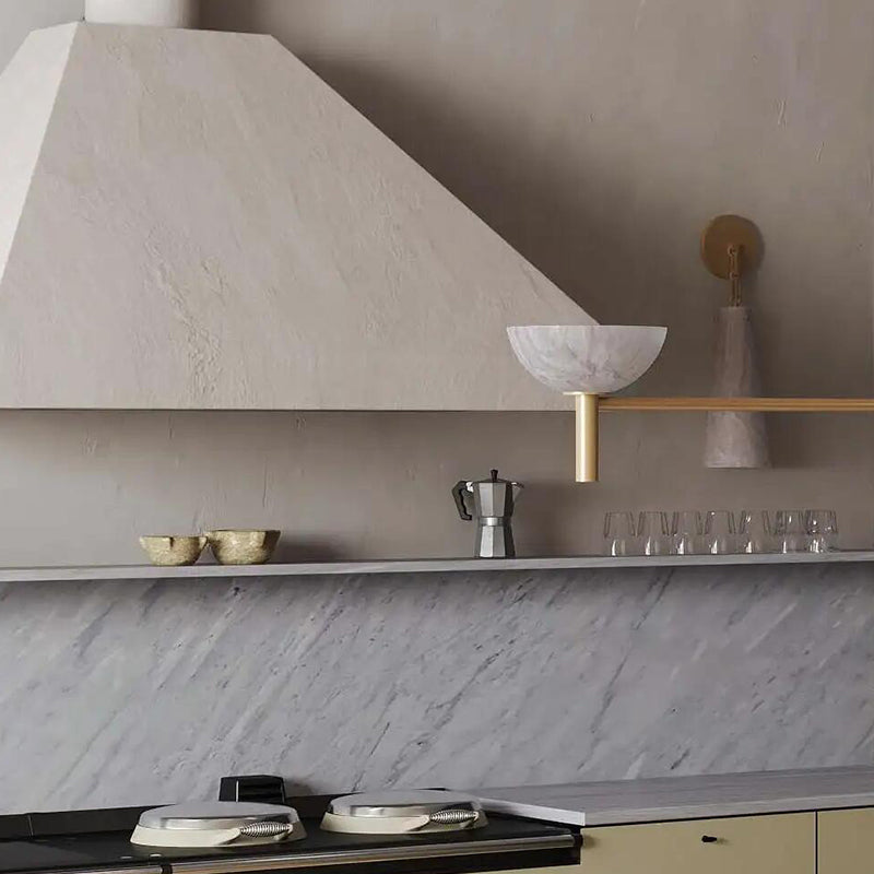 Contemporary Casey Alabaster Wall Sconce For Kitchen Island, Bedroom