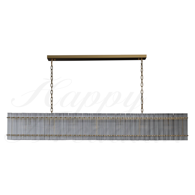 xinyue Lighting Damian Linear Luxury Chandelier L54''72″