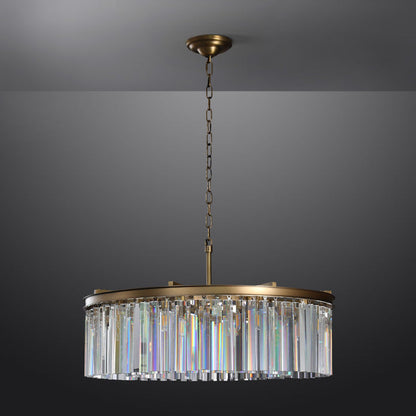Miria K9 Crystal Round Chandelier 32"