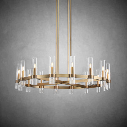 xinyue Lighting Rebecca Round Chandelier 48″, 16-Lights