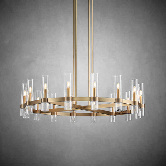 xinyue Lighting Rebecca Round Chandelier 48″, 16-Lights