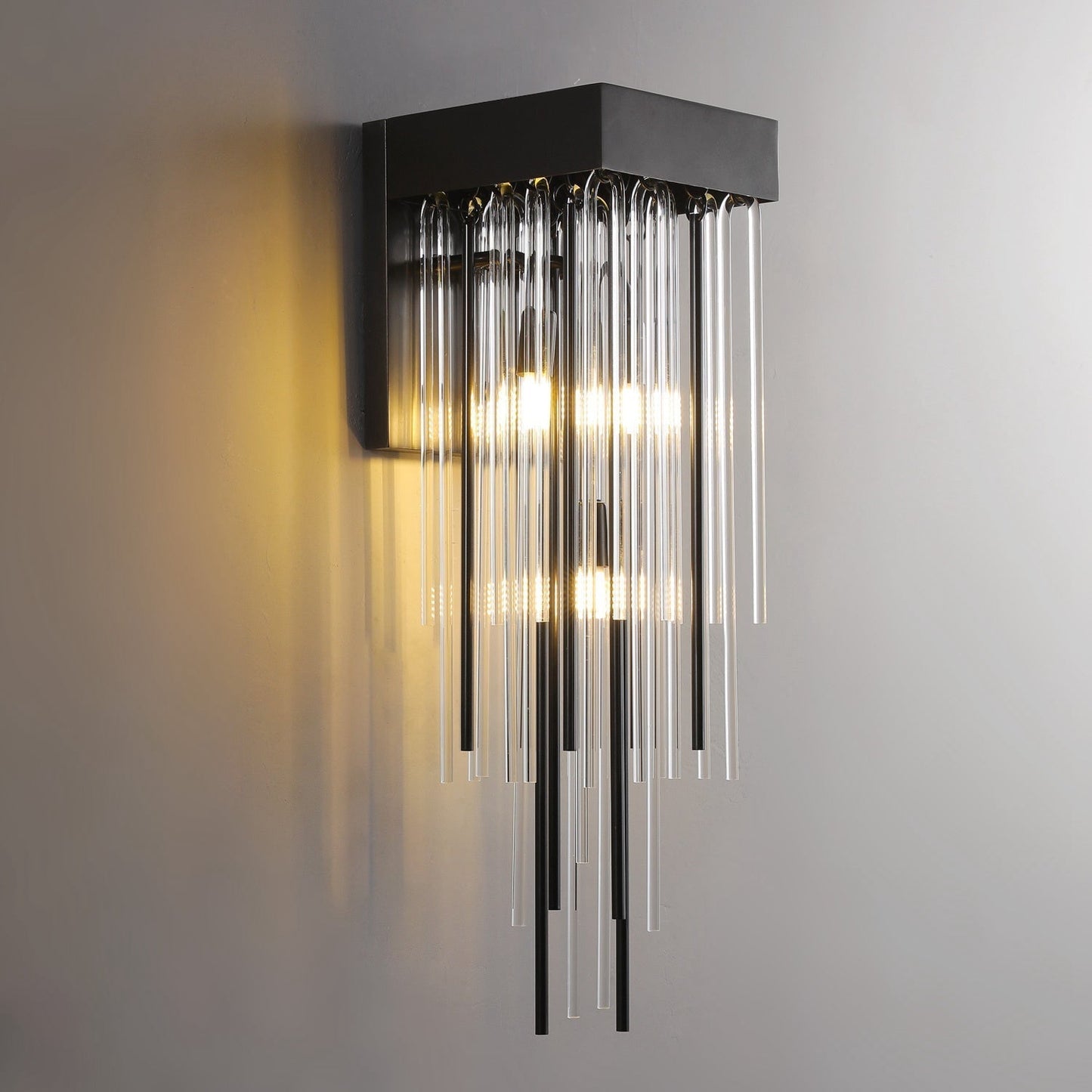 Siren Glass Brass Wall Sconce,Wall Lamps