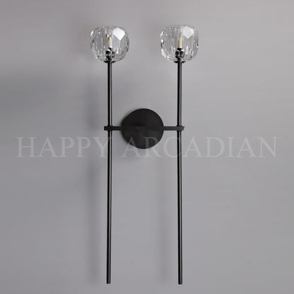 xinyue Lighting Bola De Crystal Ball Grand Double Wall Sconce