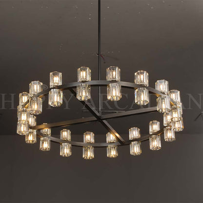xinyue Lighting Harrison Round Chandelier 36" for Living room