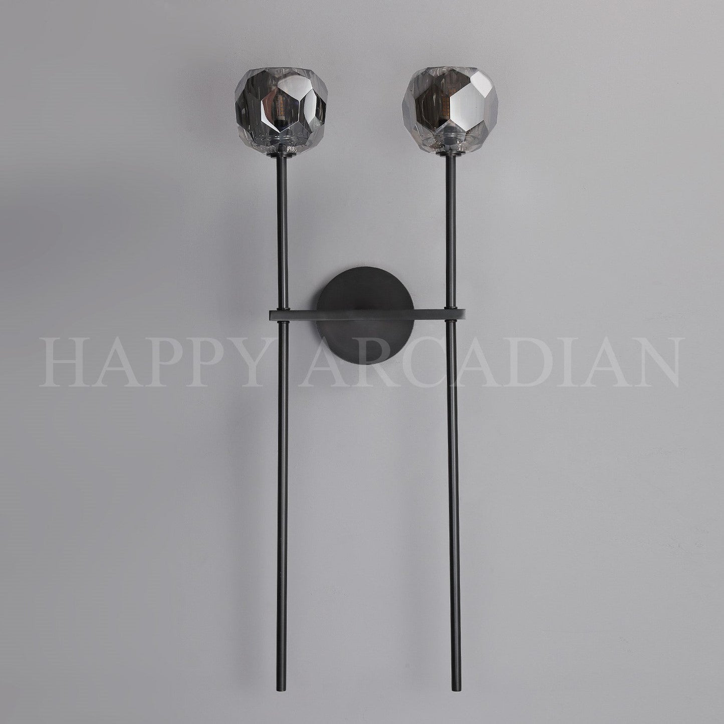 xinyue Lighting Bola De Crystal Ball Grand Double Wall Sconce