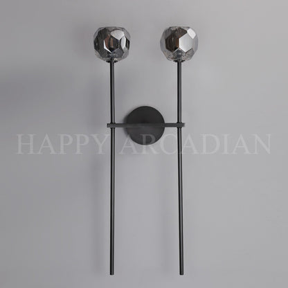 xinyue Lighting Bola De Crystal Ball Grand Double Wall Sconce