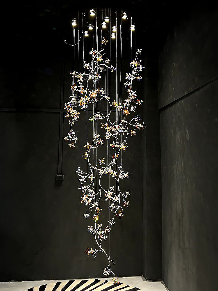 Modern Crystal Branch Chandelier Luxury Home Lighting