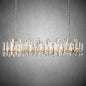 Boniton Prism Linear Chandelier 72"，28-Lights
