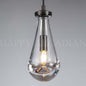 xinyue Lighting Raindrop 3 Lights Pendant Lamp, Mini Kitchen Island Lamp