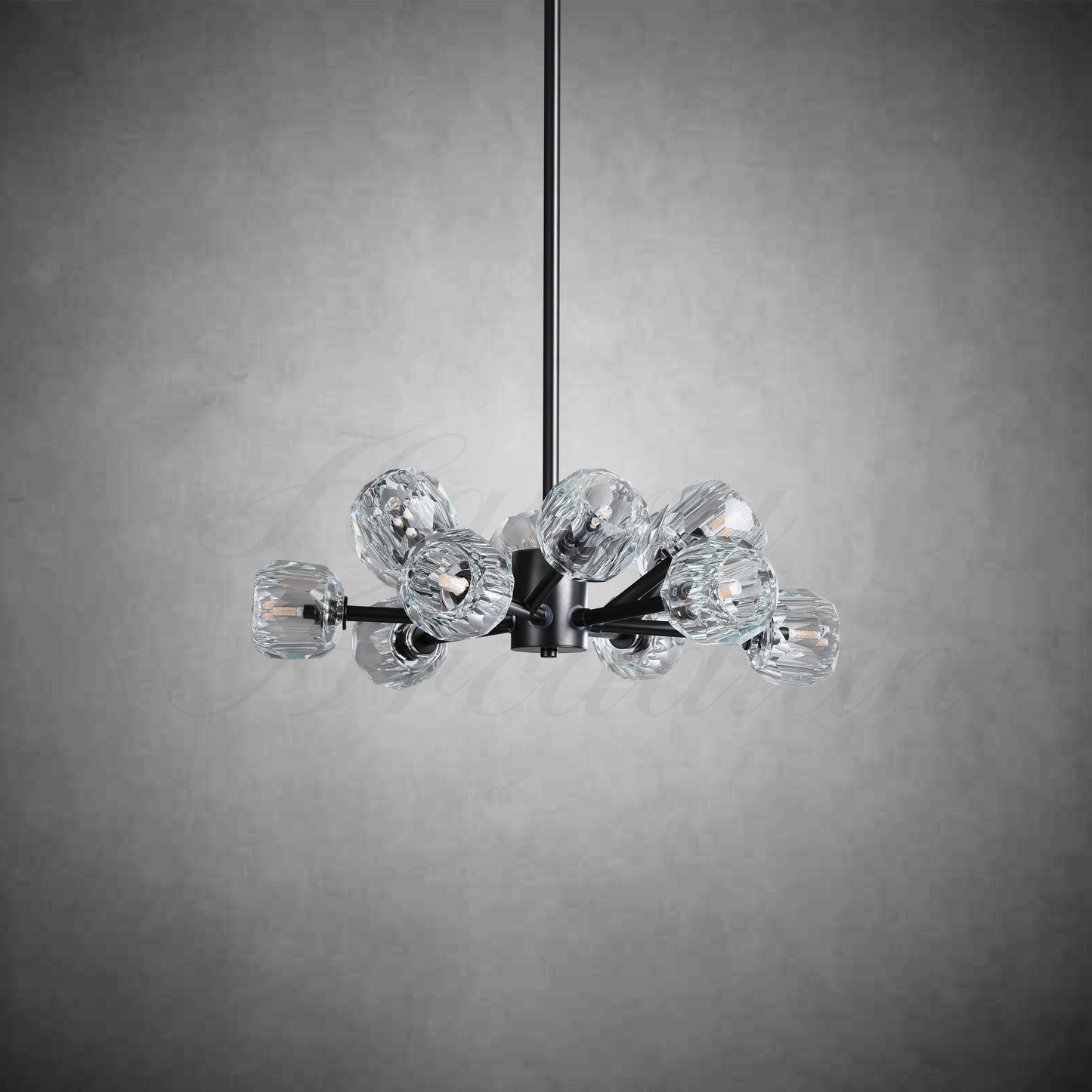 xinyue Bola De Crystal Round Chandelier 24"