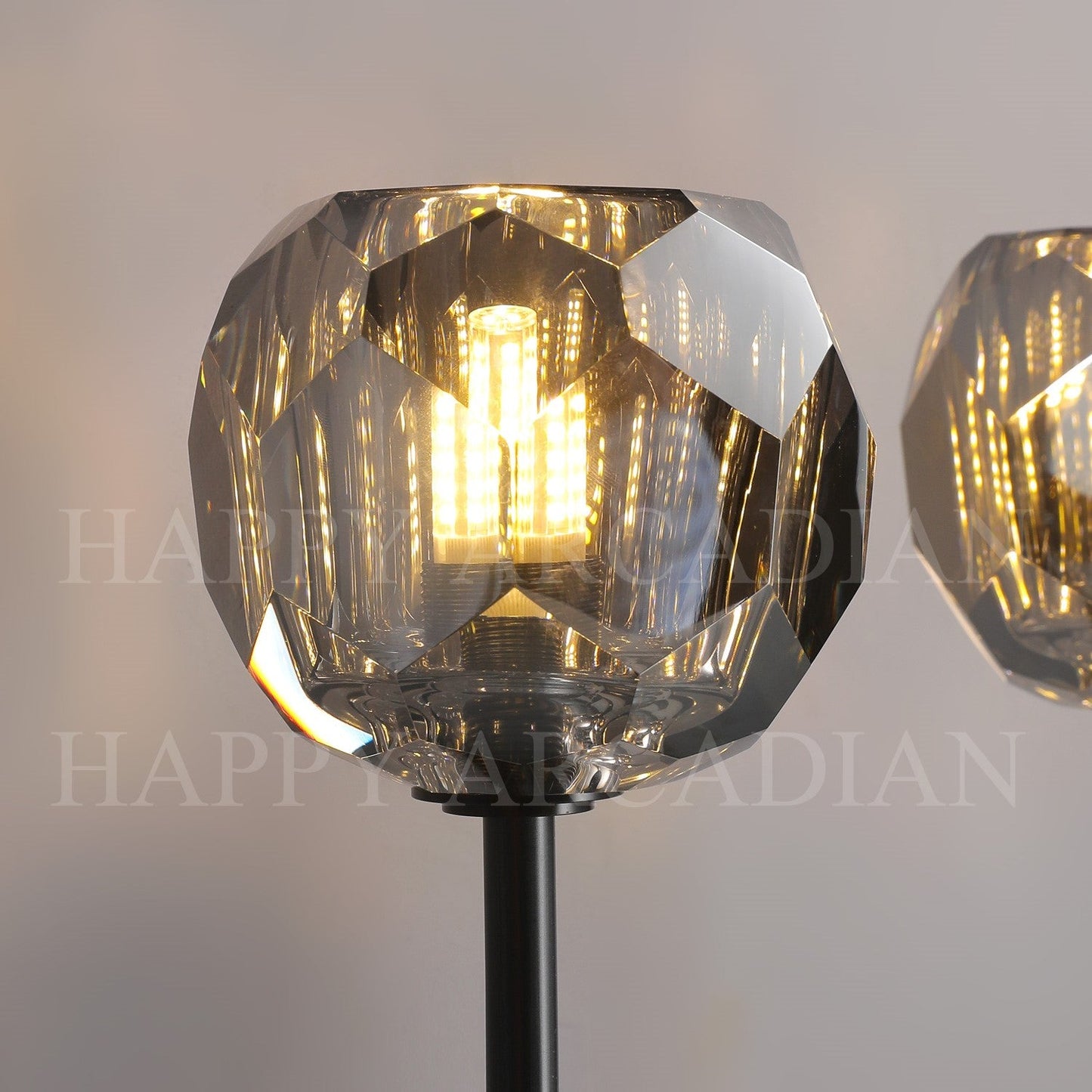 xinyue Lighting Bola De Crystal Ball Grand Double Wall Sconce