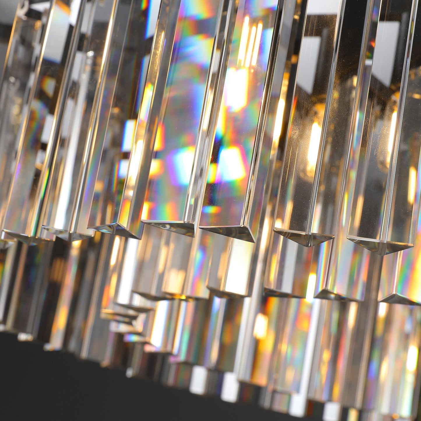 XINYUE Crystal Round Chandelier