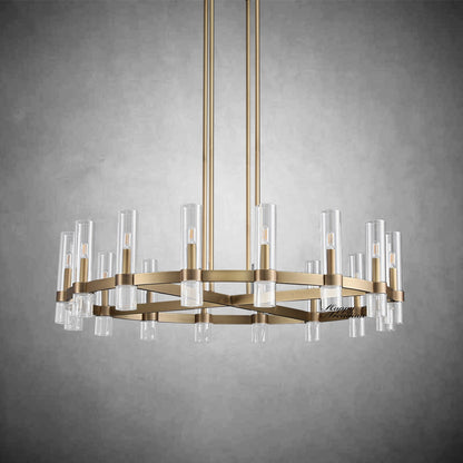 xinyue Lighting Rebecca Round Chandelier 48″, 16-Lights