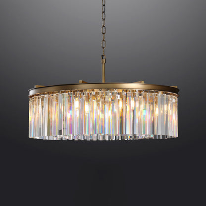 Miria K9 Crystal Round Chandelier 32"