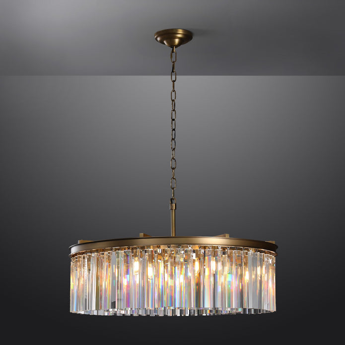Miria K9 Crystal Round Chandelier 32"