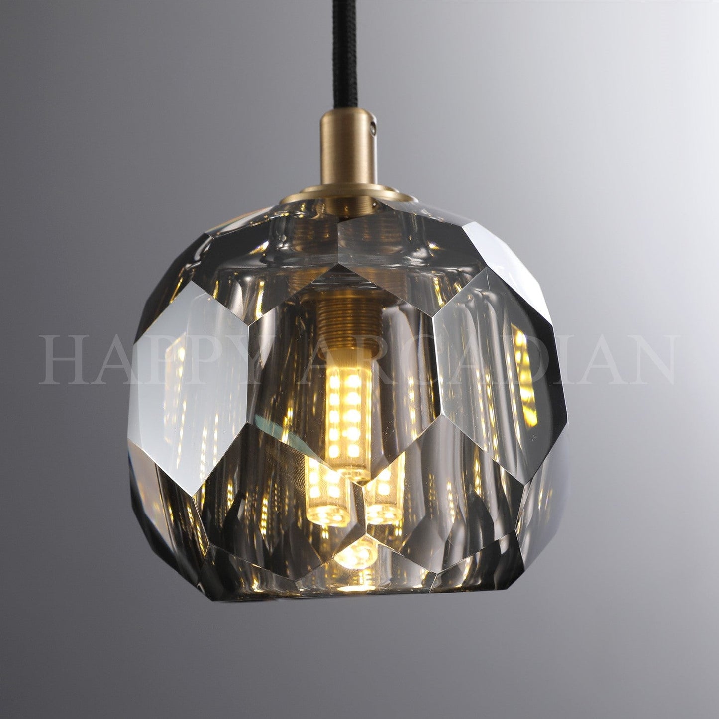 xinyue Bola De Crystal Round Cluster Chandelier 14" 19''
