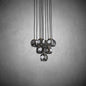 xinyue Bola De Crystal Round Cluster Chandelier 14" 19''