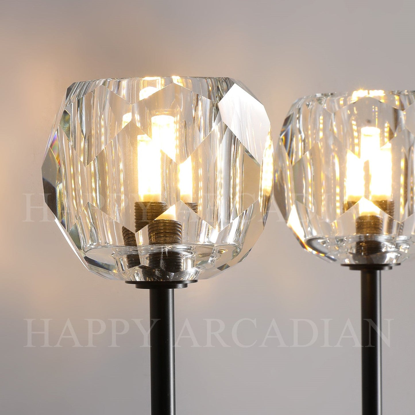 xinyue Lighting Bola De Crystal Ball Grand Double Wall Sconce
