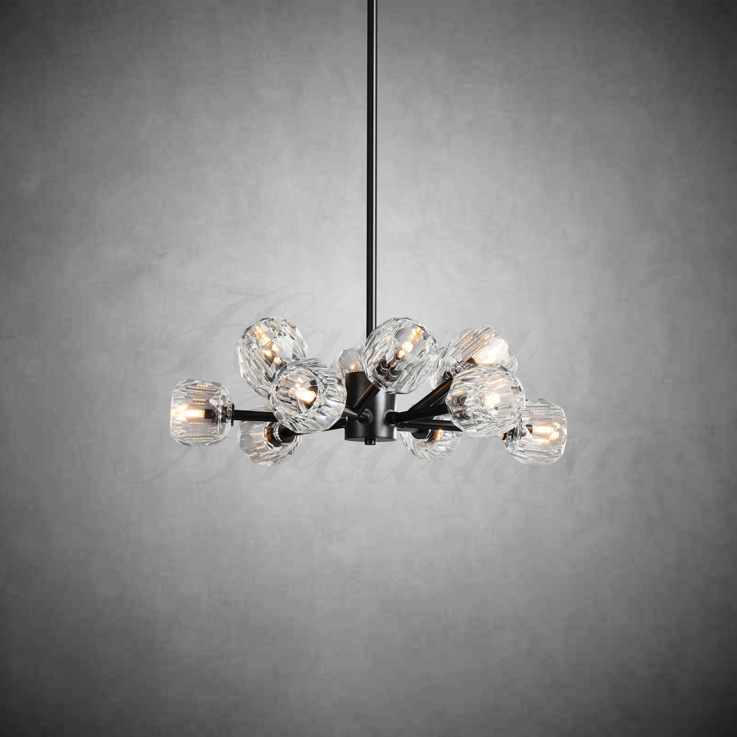 xinyue Lighting  bola De Crystal Ball Round Chandelier 36"