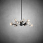xinyue Bola De Crystal Round Chandelier 24"