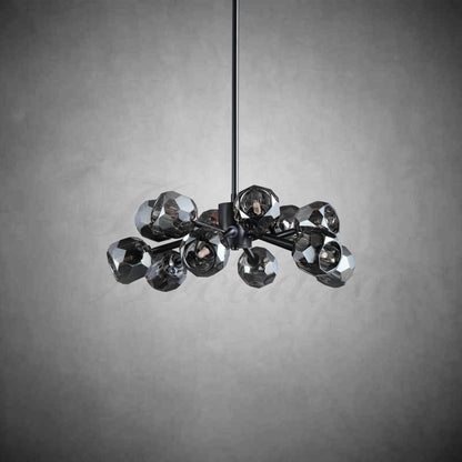 xinyue Bola De Crystal Round Chandelier 24"