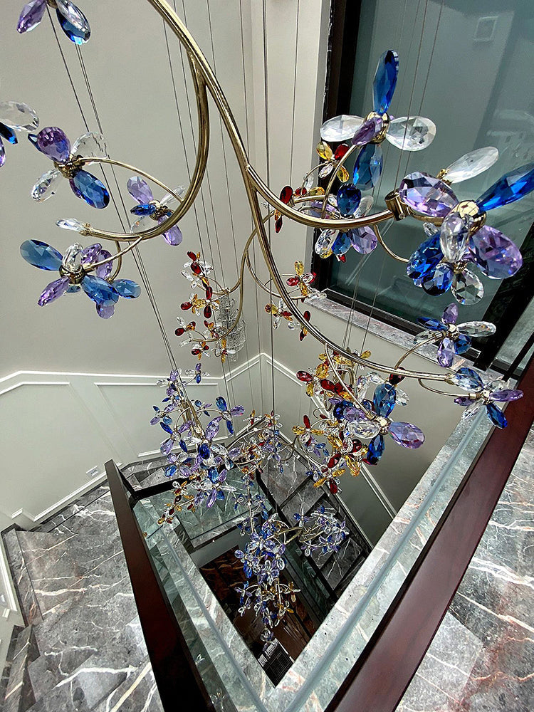Modern Crystal Branch Chandelier Luxury Home Lighting