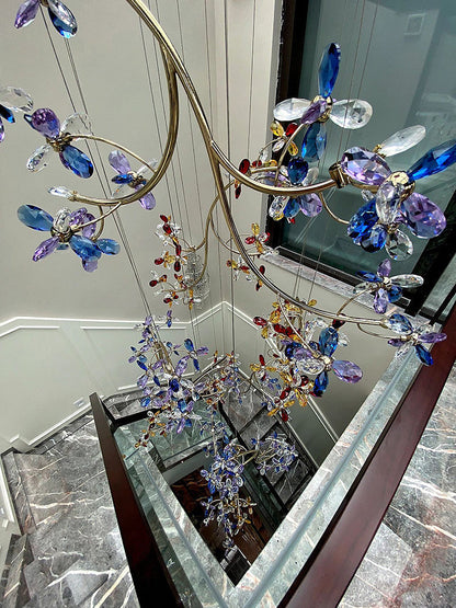 Modern Crystal Branch Chandelier Luxury Home Lighting
