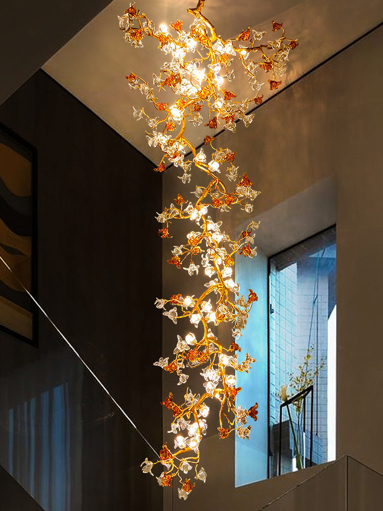 Luxury Villa Elegant Villa Blossom and Branch Chandelier,