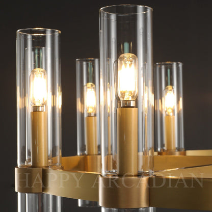 xinyue Lighting Rebecca Round Chandelier 48″, 16-Lights
