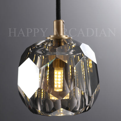 xinyue Bola De Crystal Round Cluster Chandelier 30" 40''