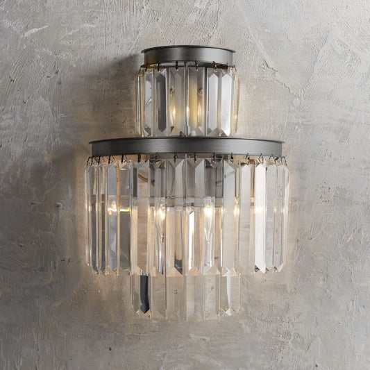 Leyland 3-Light Wall Sconce in Nickel