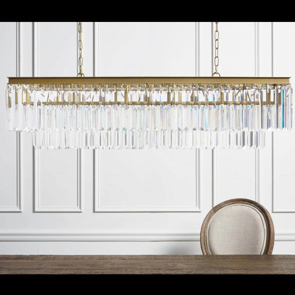 Leyland Tiered Rectangular Chandelier