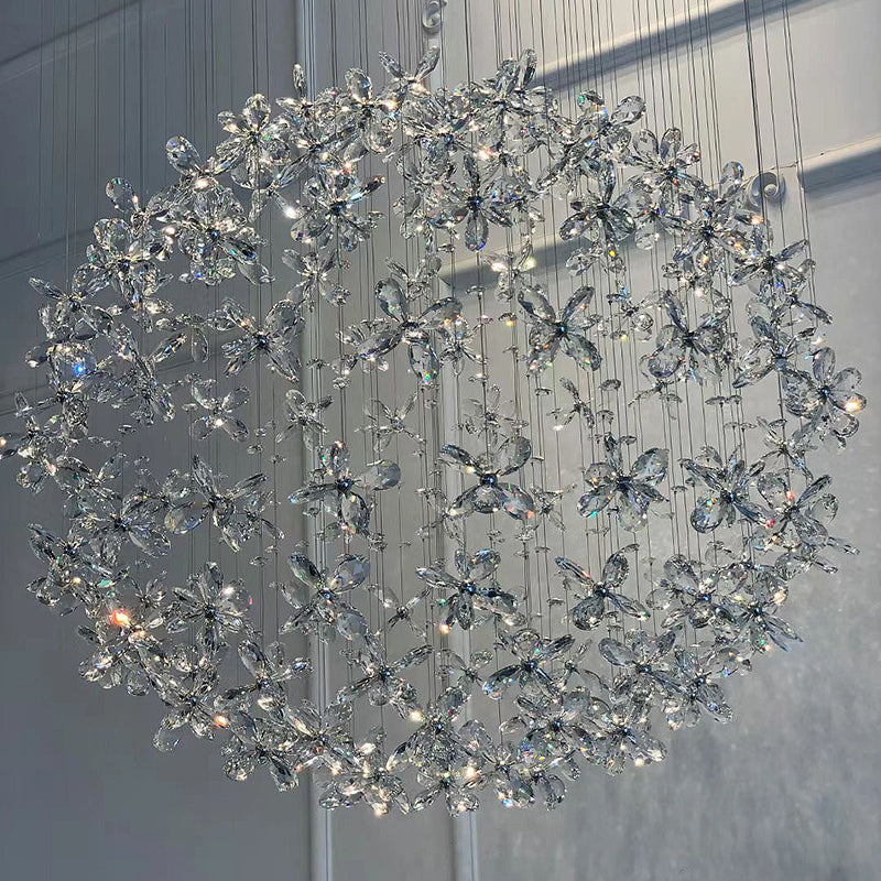 Modern Crystal Branch Chandelier Luxury Home Lighting