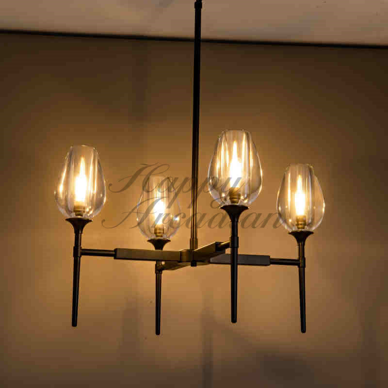 Harper Tulpe Series Round Chanelier Lighting