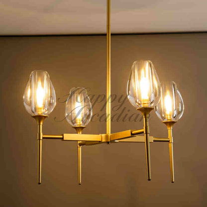 Harper Tulpe Series Round Chanelier Lighting