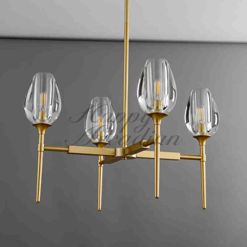 Harper Tulpe Series Round Chanelier Lighting