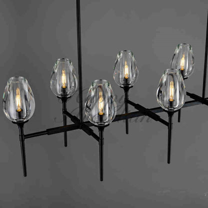 Harper Tulpe Series Round Chanelier Lighting
