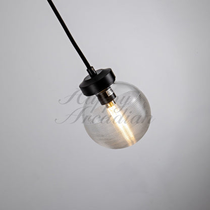 Patricia Glass Modern Kitchen Island  Pendant Lamp