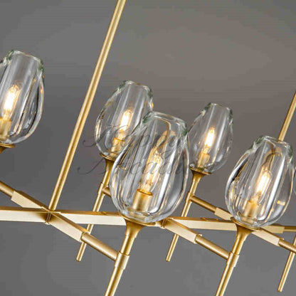 Harper Tulpe Series Round Chanelier Lighting