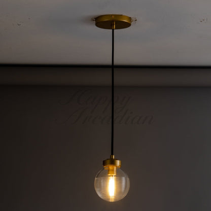Patricia Glass Modern Kitchen Island  Pendant Lamp