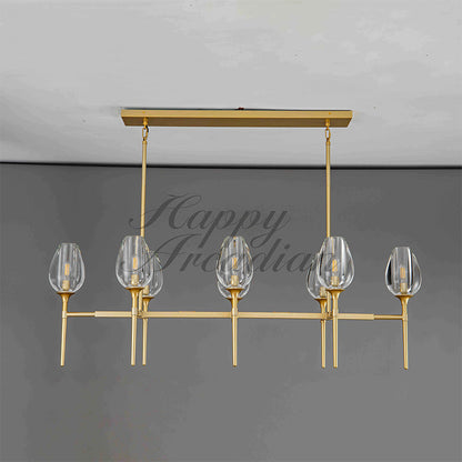 Harper Tulpe Series Round Chanelier Lighting