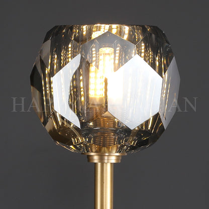 xinyue Lighting Bola De Modern Cristal Crystal Linear Chandelier 60"