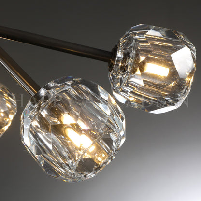 xinyue Lighting  bola De Crystal Ball Round Chandelier 36"