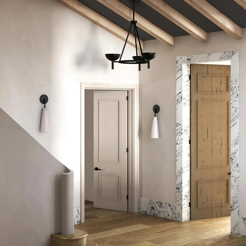 Contemporary Casey Alabaster Wall Sconce For Kitchen Island, Bedroom