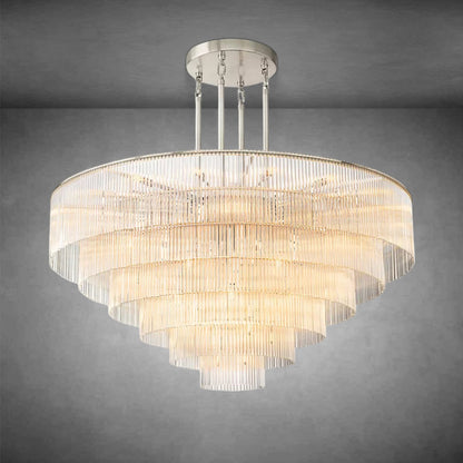 XINYUE Amadeo Round Chandelier 60" For Living Room