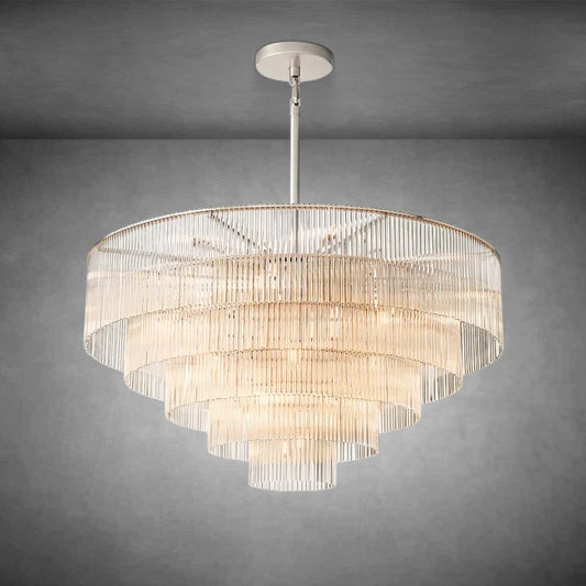 XINYUE Amadeo Round Chandelier 50" For Living Room