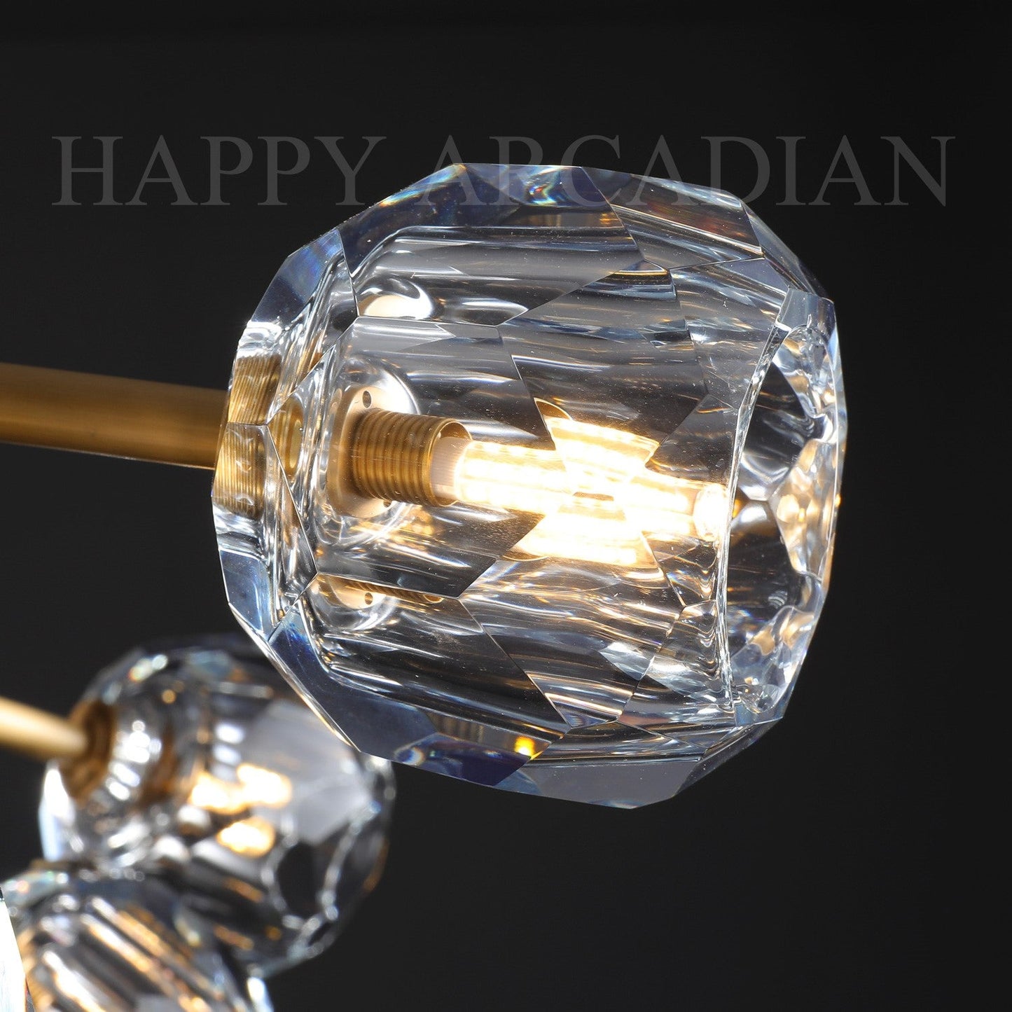 xinyue Lighting  bola De Crystal Ball Round Chandelier 36"