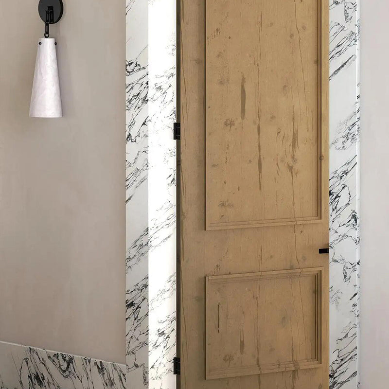 Contemporary Casey Alabaster Wall Sconce For Kitchen Island, Bedroom