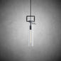 Machinist Glass Cylinder Pendant